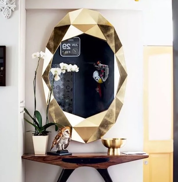 5 Luxurious methods for mirror decoration