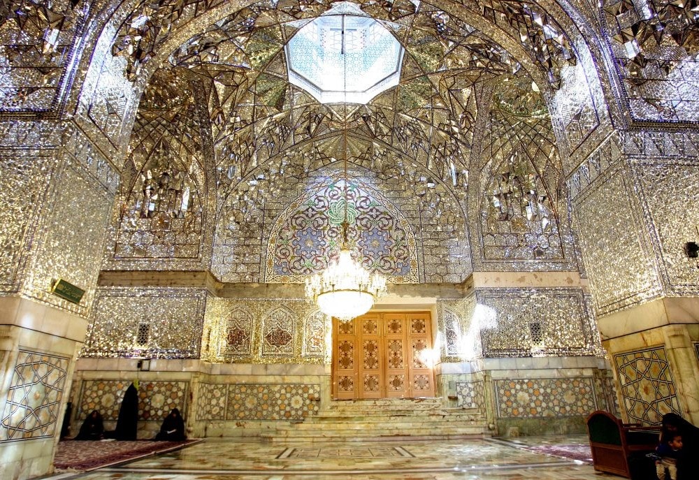 Mirror of Shrine of Imam Reza